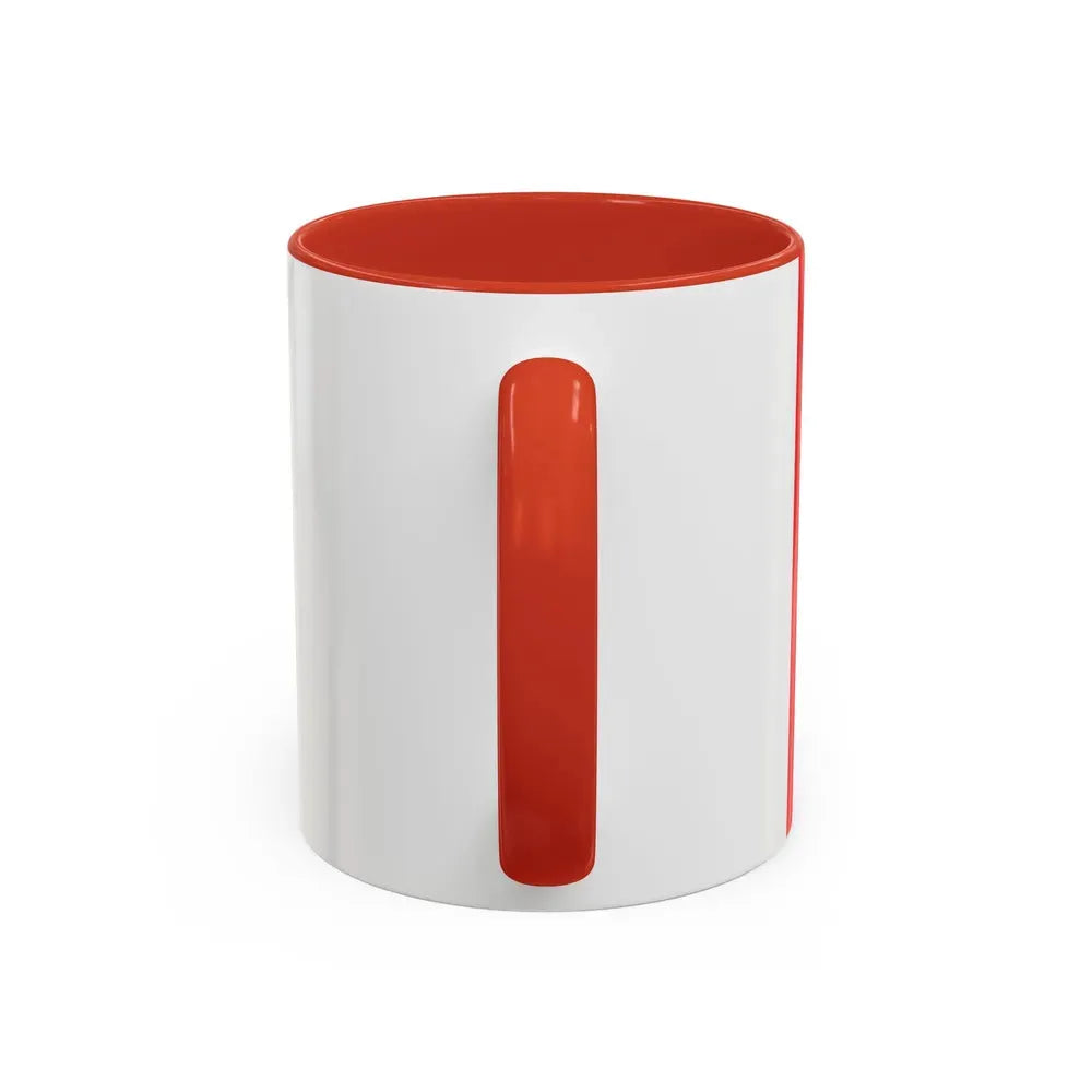 Flag of Rustavi Georgia - Accent Coffee Mug - Go Mug Yourself