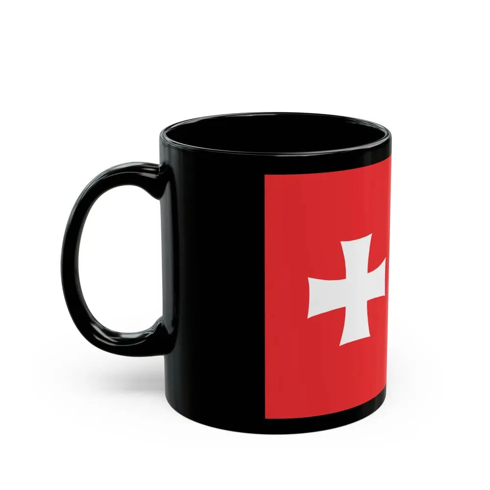 Flag of Rustavi Georgia - Black Coffee Mug - Go Mug Yourself