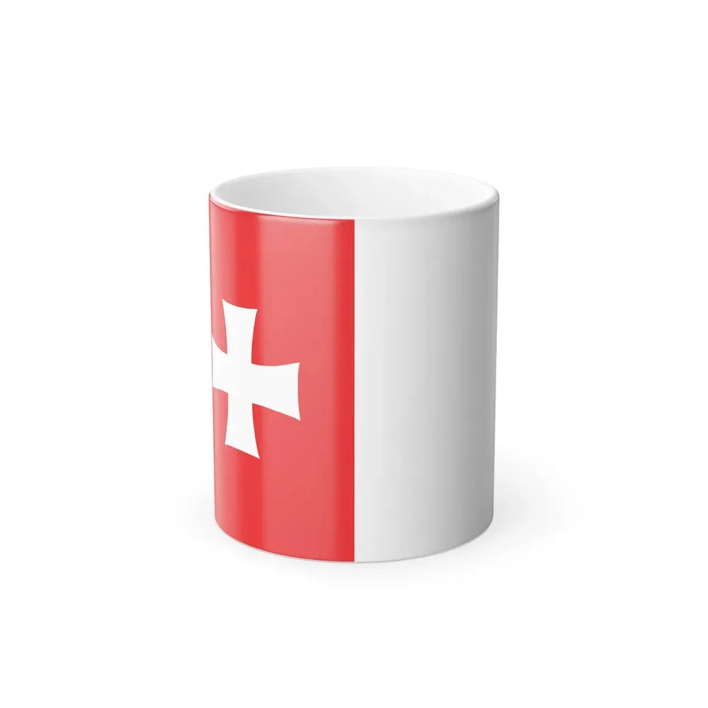 Flag of Rustavi Georgia - Color Changing Coffee Mug 11oz - Go Mug Yourself
