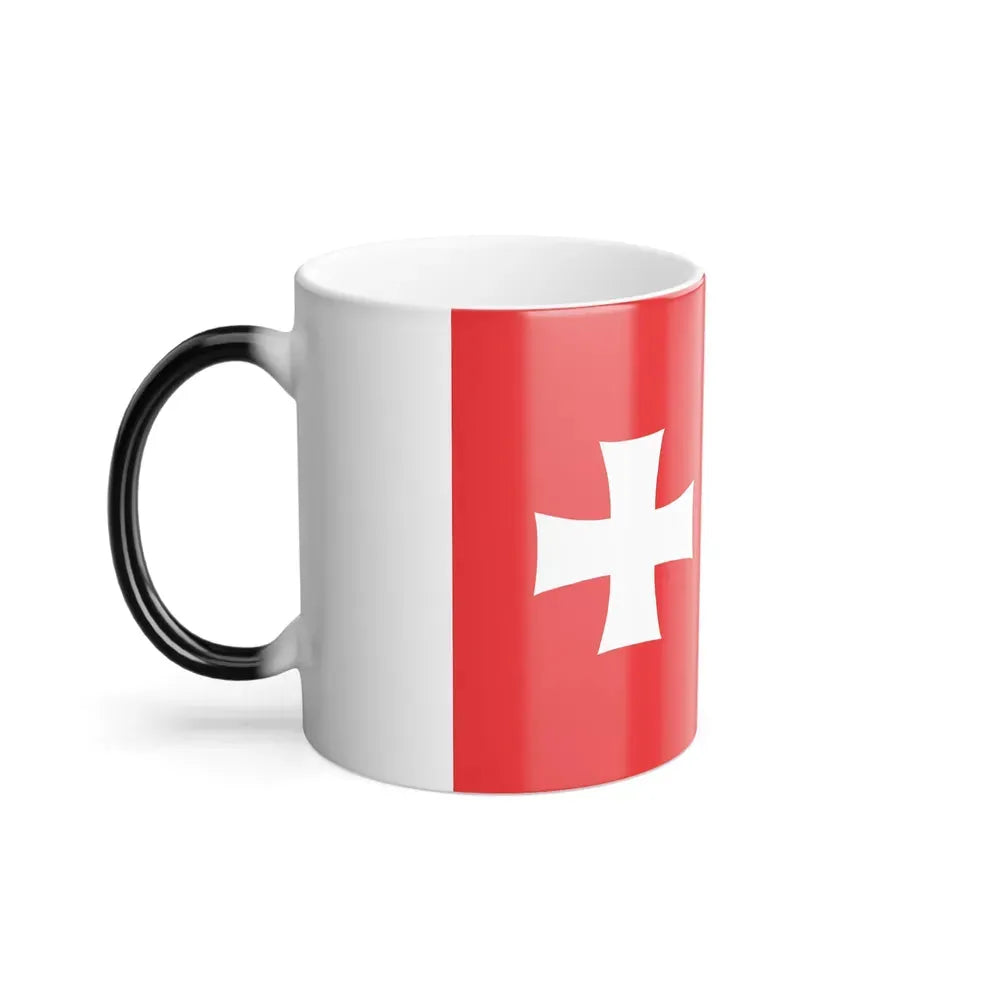 Flag of Rustavi Georgia - Color Changing Coffee Mug - Go Mug Yourself