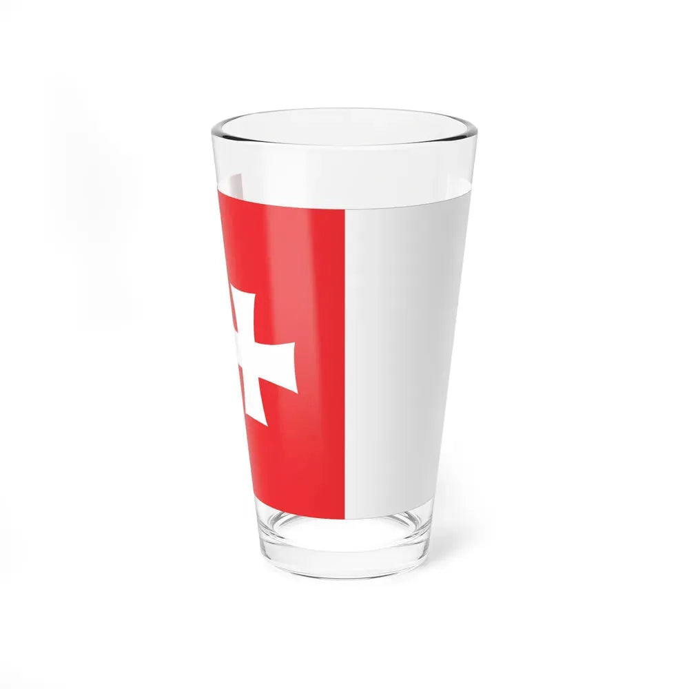 Flag of Rustavi Georgia - Pint Glass 16oz 16oz - Go Mug Yourself