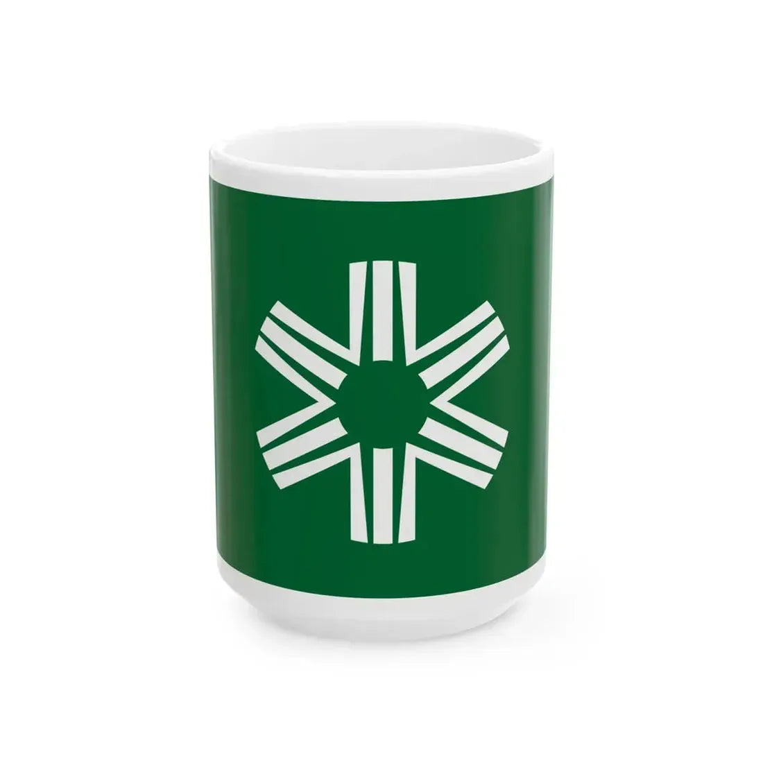 Flag of Rusutsu Hokkaido (Japan) White Coffee Mug 15oz - Go Mug Yourself