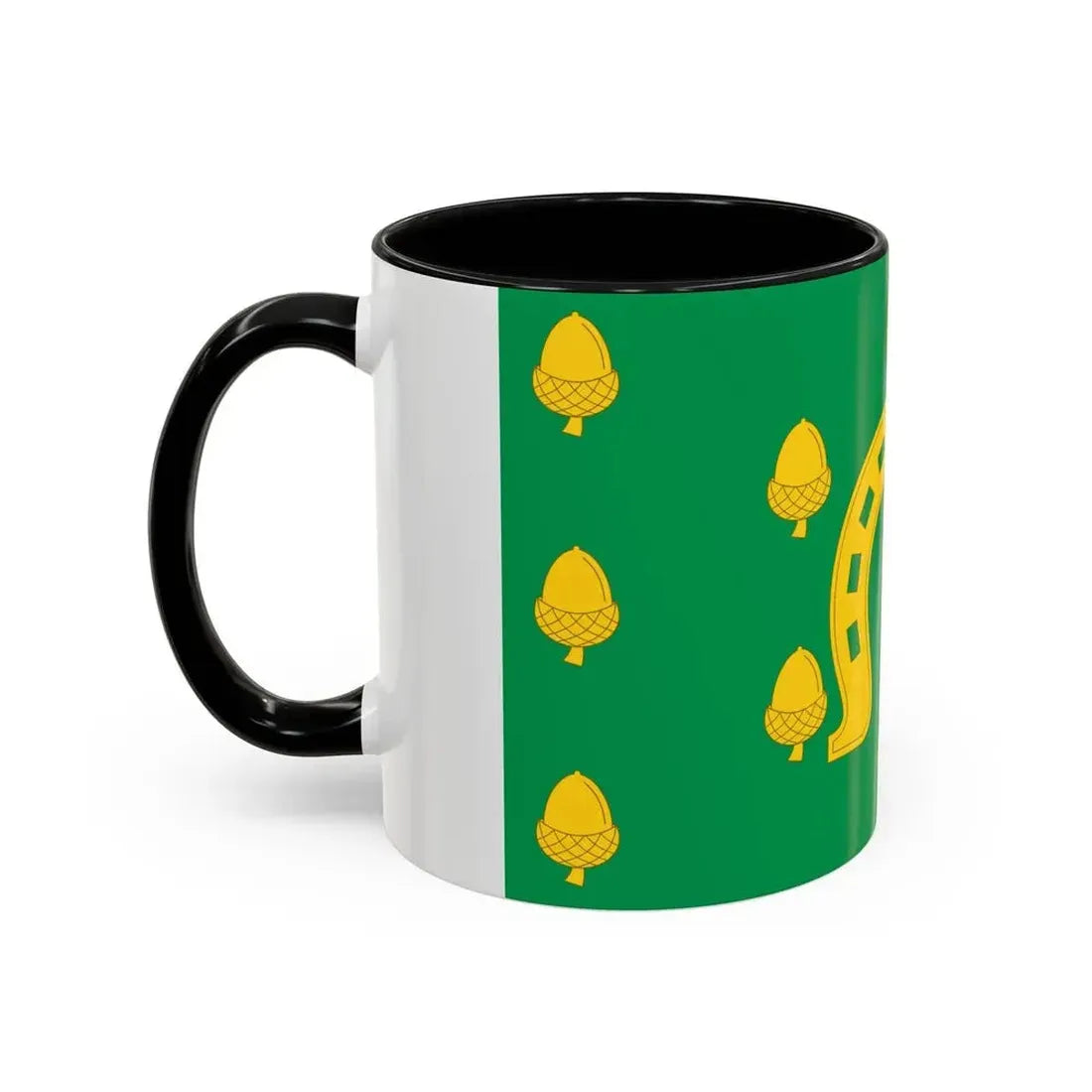 Flag of Rutland County UK - Accent Coffee Mug - Go Mug Yourself