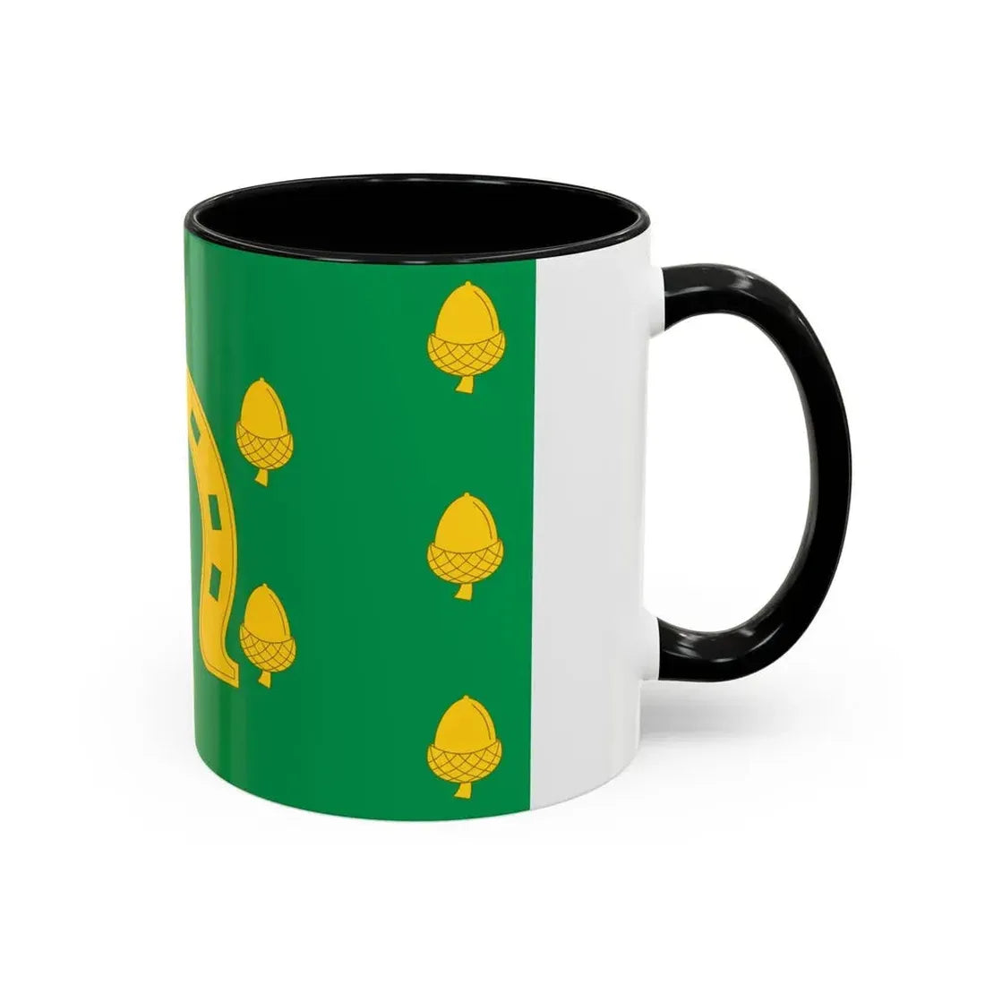Flag of Rutland County UK - Accent Coffee Mug - Go Mug Yourself