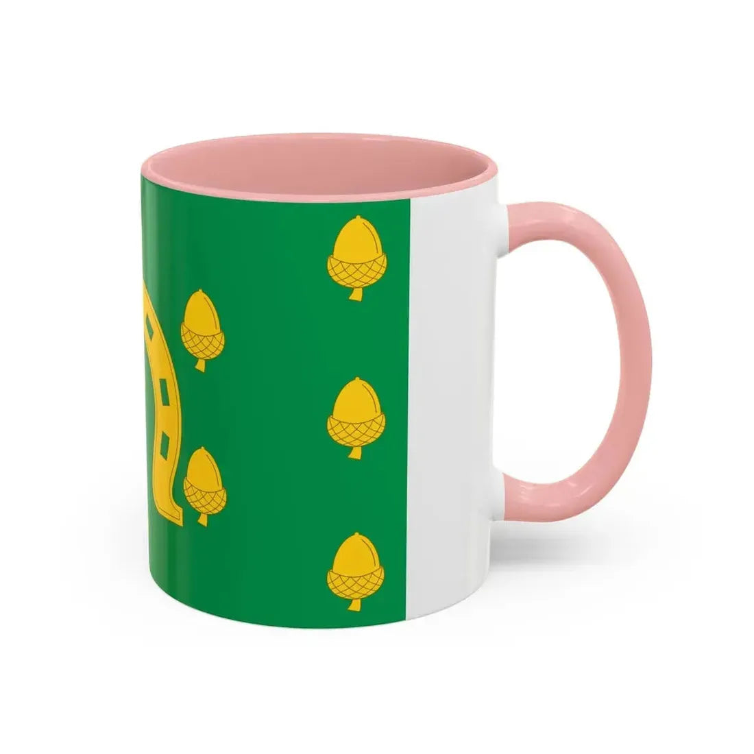 Flag of Rutland County UK - Accent Coffee Mug - Go Mug Yourself