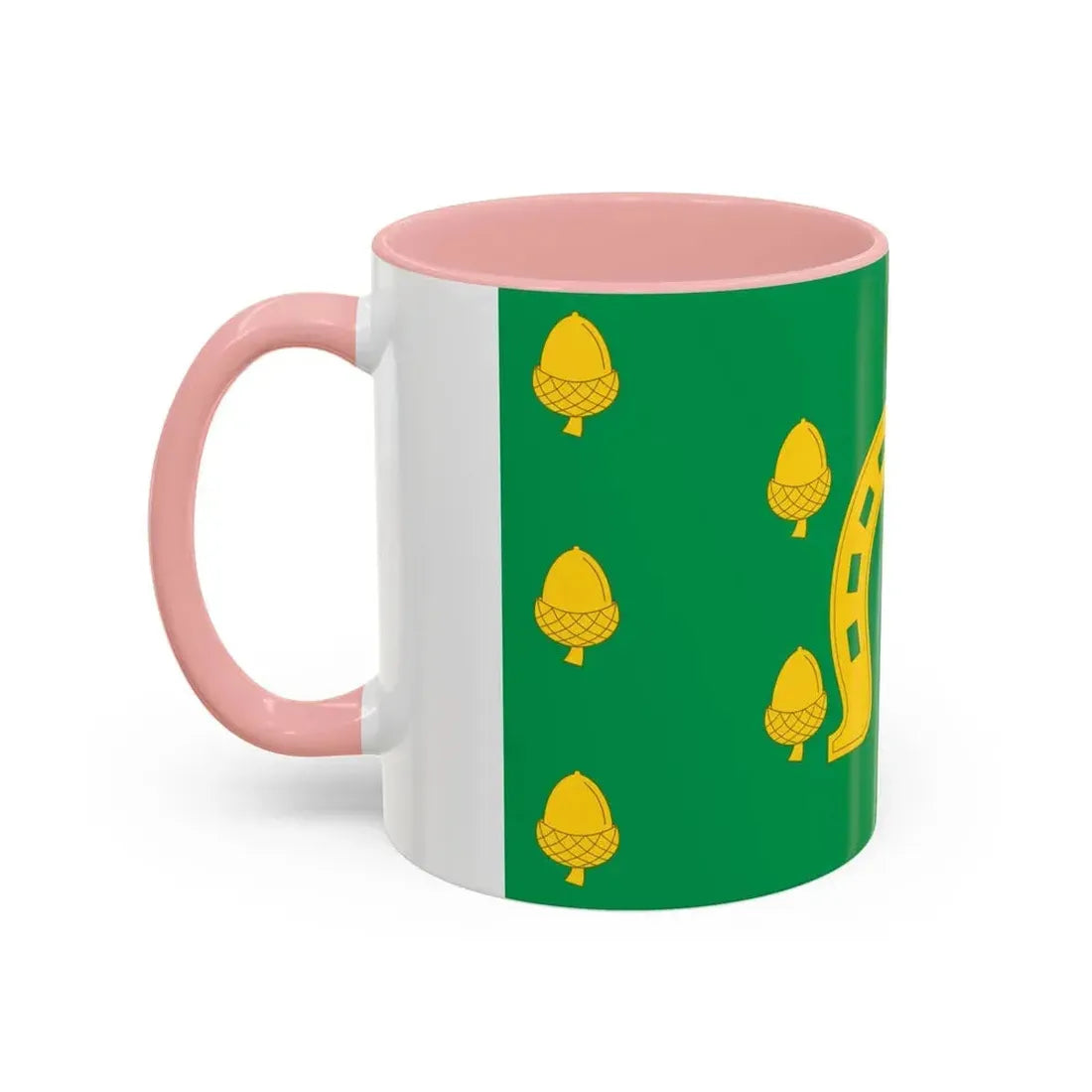 Flag of Rutland County UK - Accent Coffee Mug - Go Mug Yourself