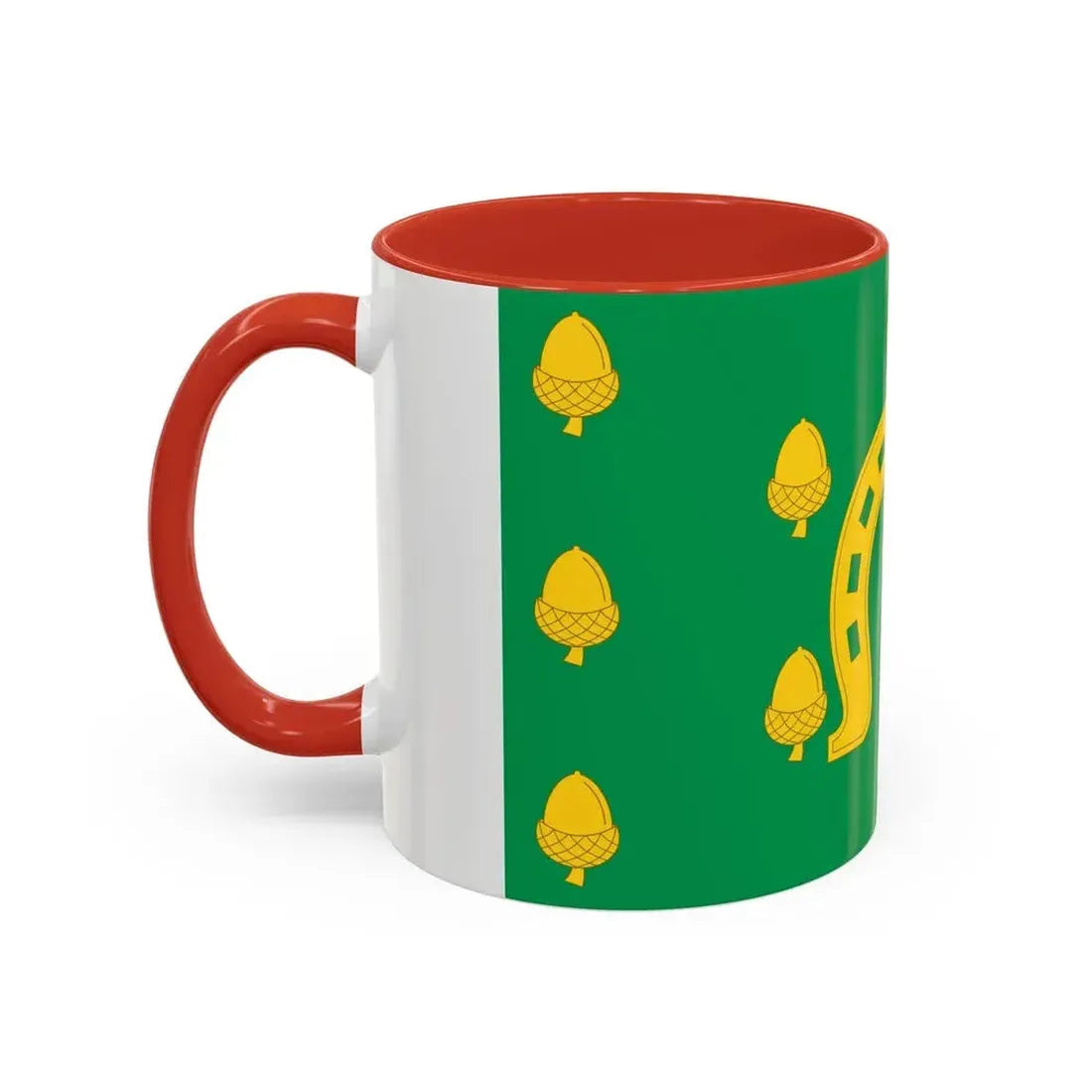Flag of Rutland County UK - Accent Coffee Mug - Go Mug Yourself