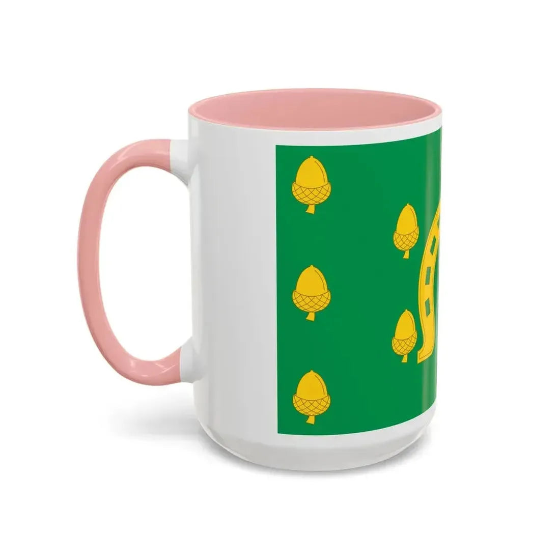 Flag of Rutland County UK - Accent Coffee Mug - Go Mug Yourself
