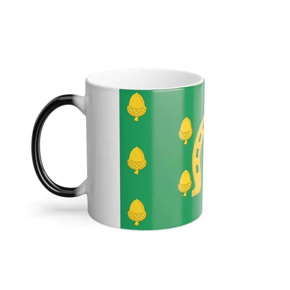 Flag of Rutland County UK - Color Changing Coffee Mug - Go Mug Yourself