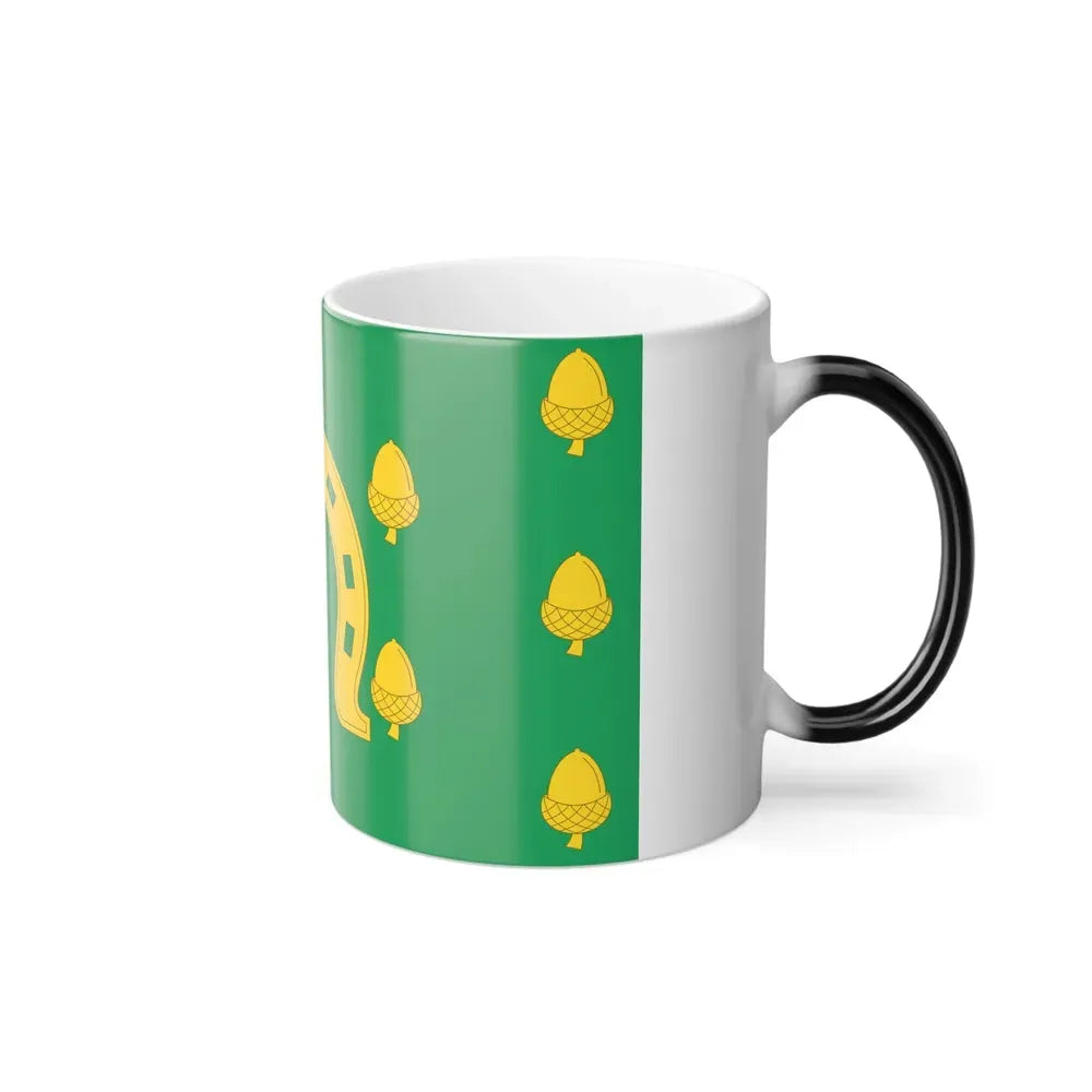 Flag of Rutland County UK - Color Changing Coffee Mug - Go Mug Yourself