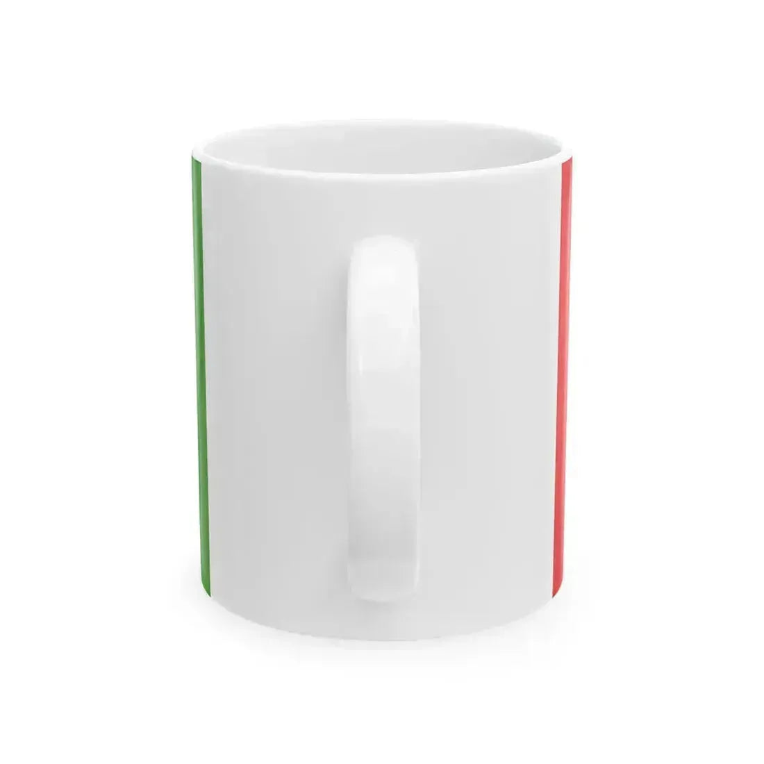 Flag of Rwanda 1961-2001 (Rwanda) White Coffee Mug - Go Mug Yourself