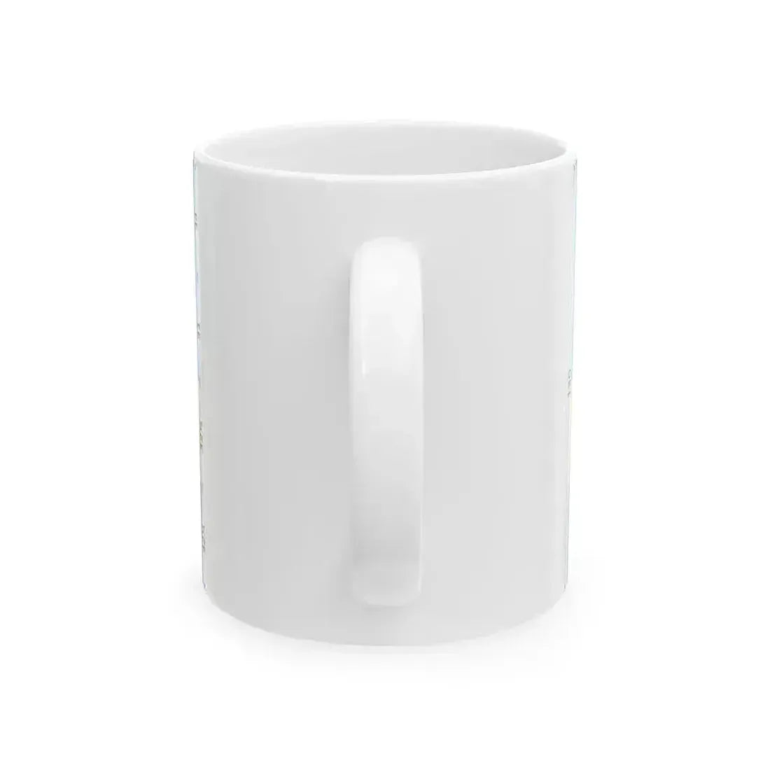Flag of Rwanda construction sheet (Rwanda) White Coffee Mug - Go Mug Yourself
