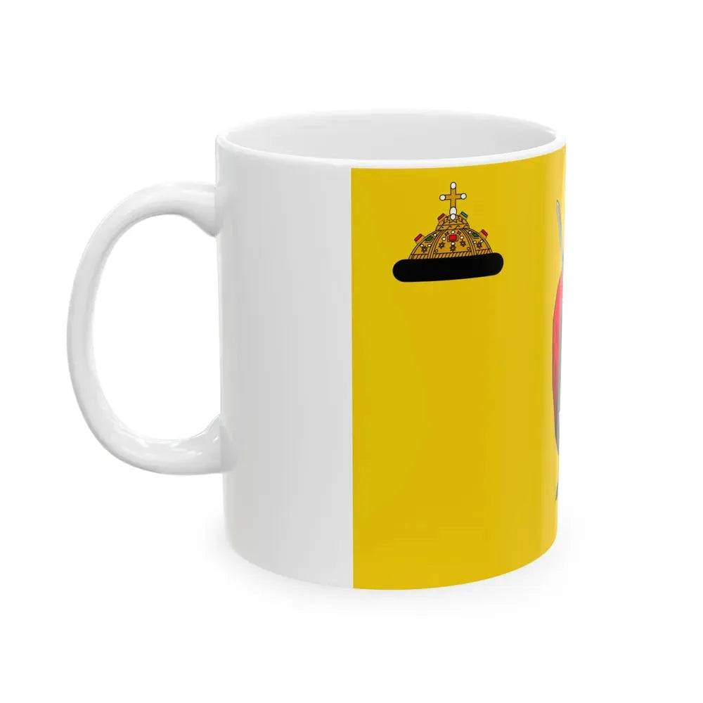 Flag of Ryazan Russia - White Coffee Mug - Go Mug Yourself
