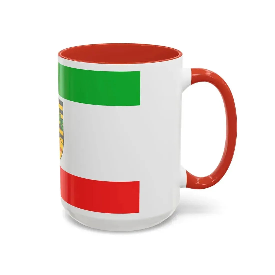 Flag of Saale Holzland Kreis Germany - Accent Coffee Mug - Go Mug Yourself