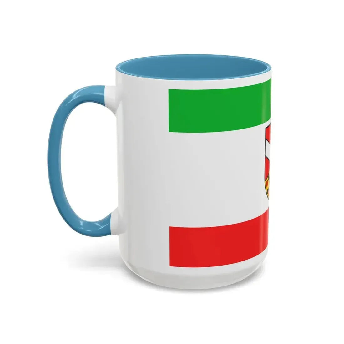 Flag of Saale Holzland Kreis Germany - Accent Coffee Mug - Go Mug Yourself