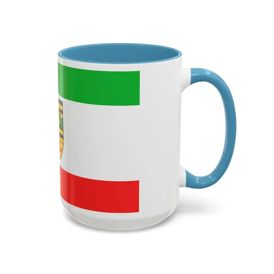 Flag of Saale Holzland Kreis Germany - Accent Coffee Mug - Go Mug Yourself