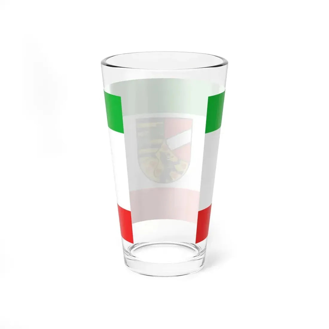 Flag of Saale Holzland Kreis Germany - Pint Glass 16oz - Go Mug Yourself