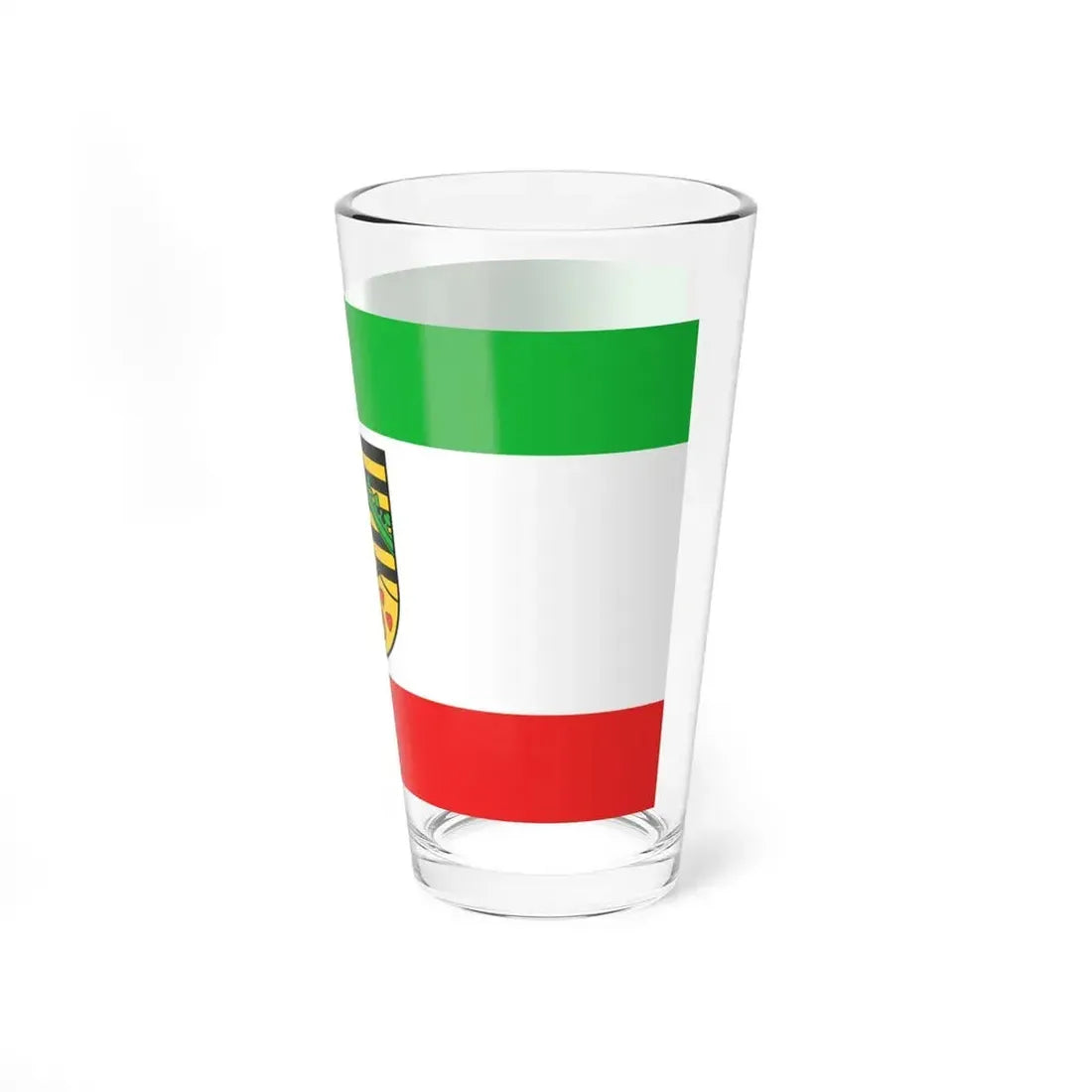 Flag of Saale Holzland Kreis Germany - Pint Glass 16oz - Go Mug Yourself