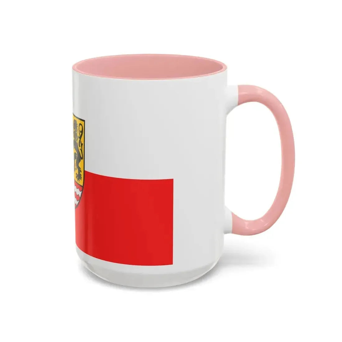 Flag of Saale Orla Kreis Germany - Accent Coffee Mug - Go Mug Yourself