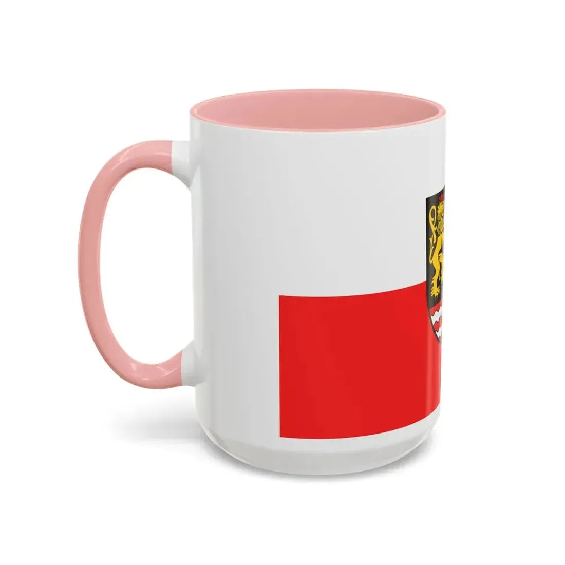 Flag of Saale Orla Kreis Germany - Accent Coffee Mug - Go Mug Yourself