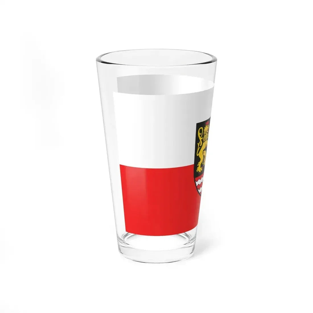 Flag of Saale Orla Kreis Germany - Pint Glass 16oz - Go Mug Yourself