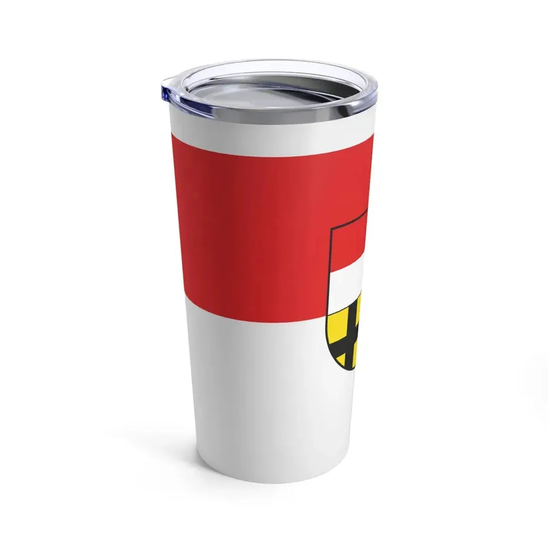 Flag of Saalekreis Germany - Tumbler 20oz - Go Mug Yourself