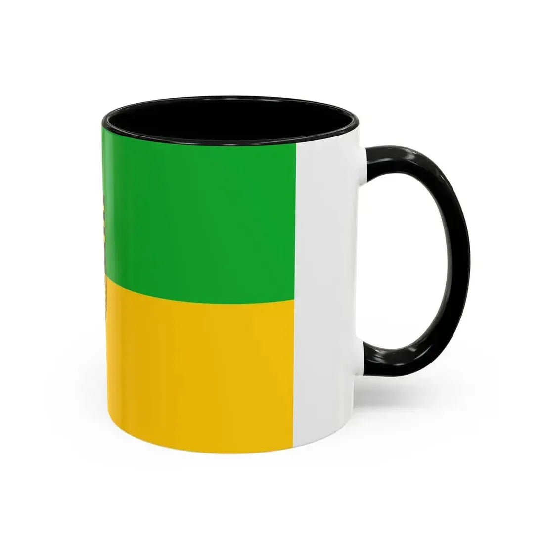 Flag of Saalfeld Rudolstadt Germany - Accent Coffee Mug - Go Mug Yourself
