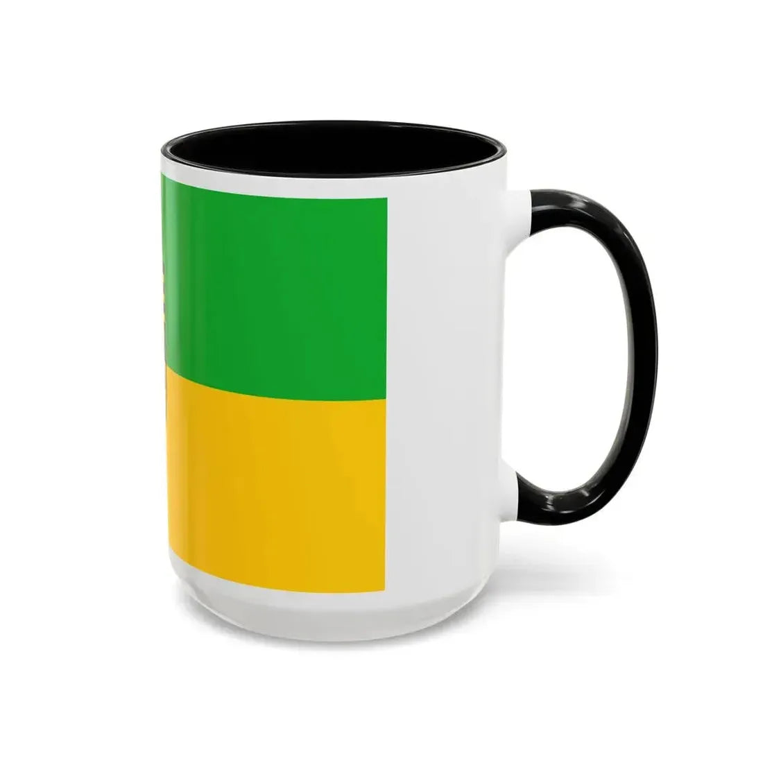 Flag of Saalfeld Rudolstadt Germany - Accent Coffee Mug - Go Mug Yourself