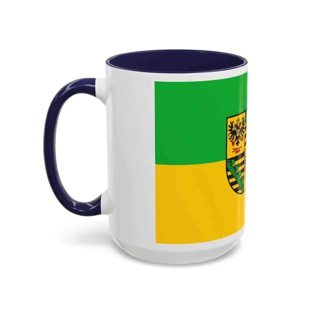 Flag of Saalfeld Rudolstadt Germany - Accent Coffee Mug - Go Mug Yourself