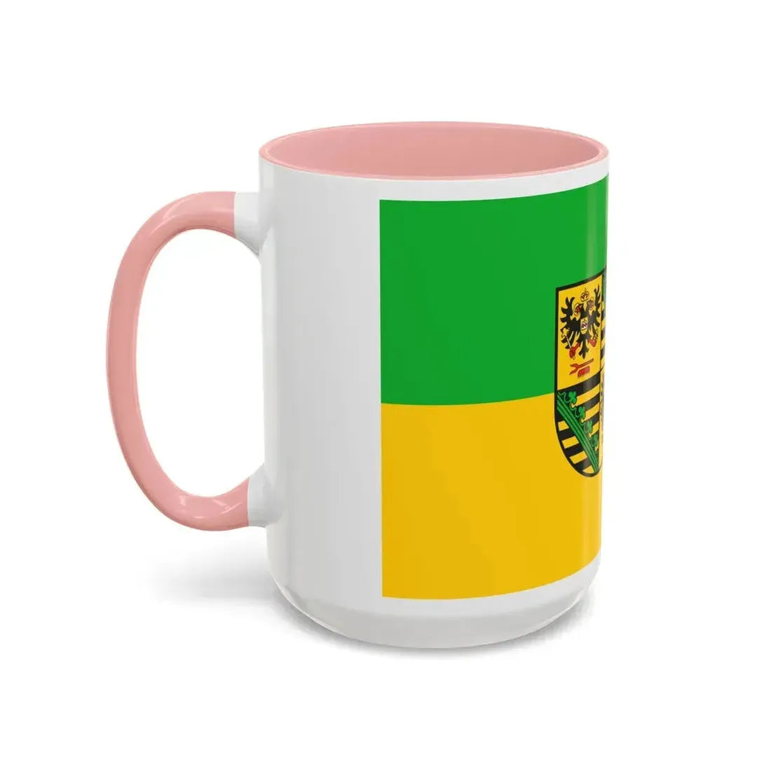 Flag of Saalfeld Rudolstadt Germany - Accent Coffee Mug - Go Mug Yourself