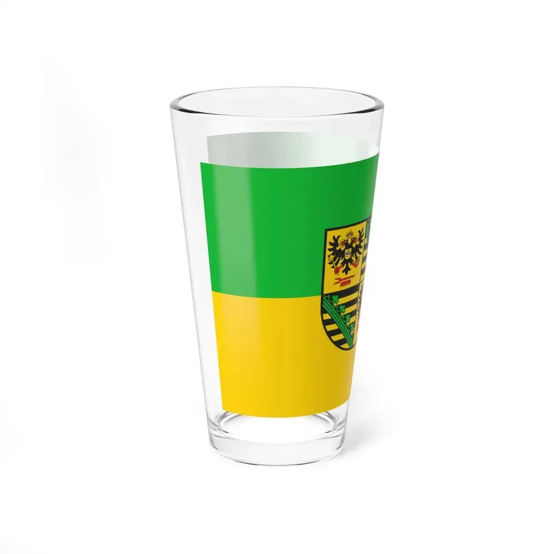 Flag of Saalfeld Rudolstadt Germany - Pint Glass 16oz - Go Mug Yourself