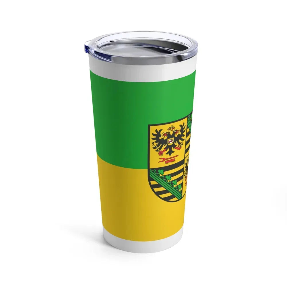 Flag of Saalfeld Rudolstadt Germany - Tumbler 20oz - Go Mug Yourself