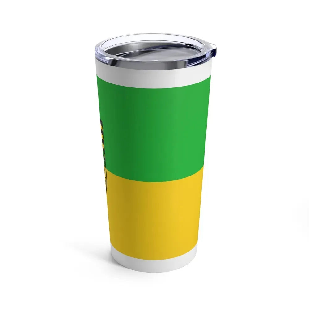 Flag of Saalfeld Rudolstadt Germany - Tumbler 20oz - Go Mug Yourself