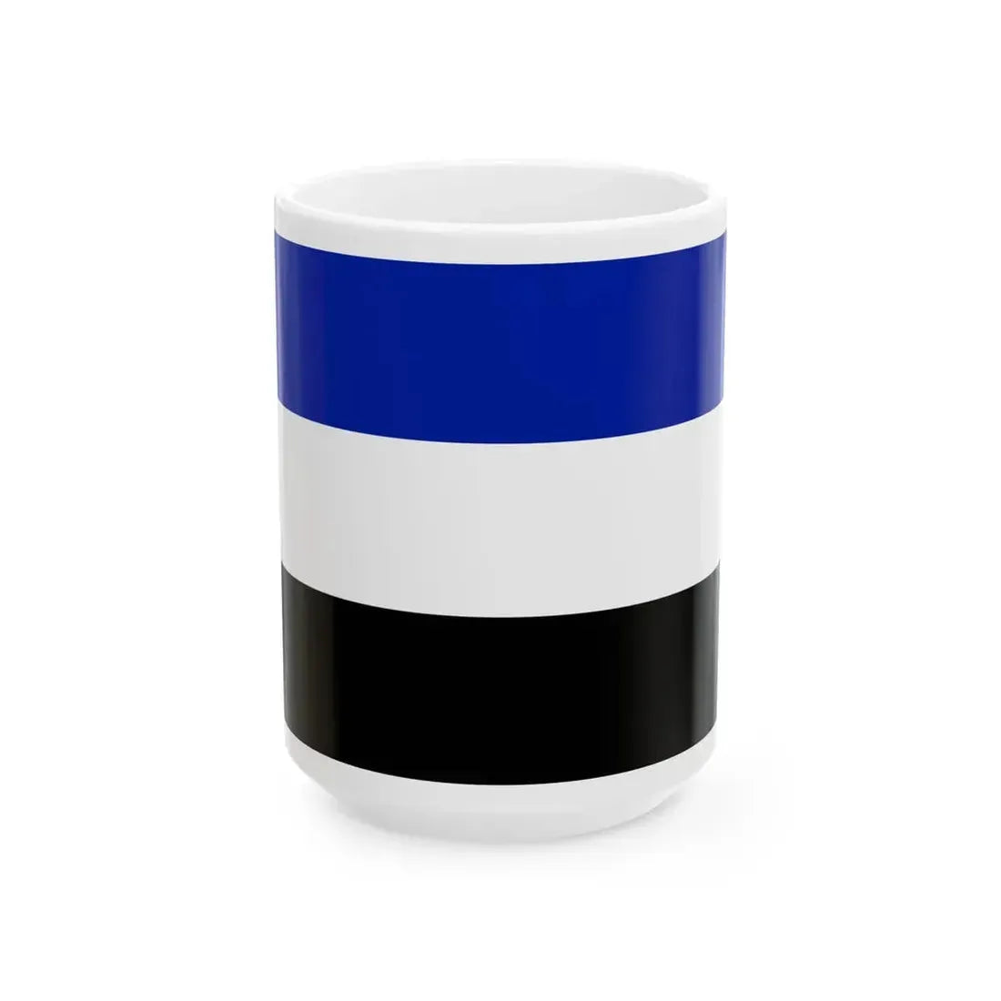 Flag of Saar 1920-1935 (Germany) White Coffee Mug 15oz - Go Mug Yourself
