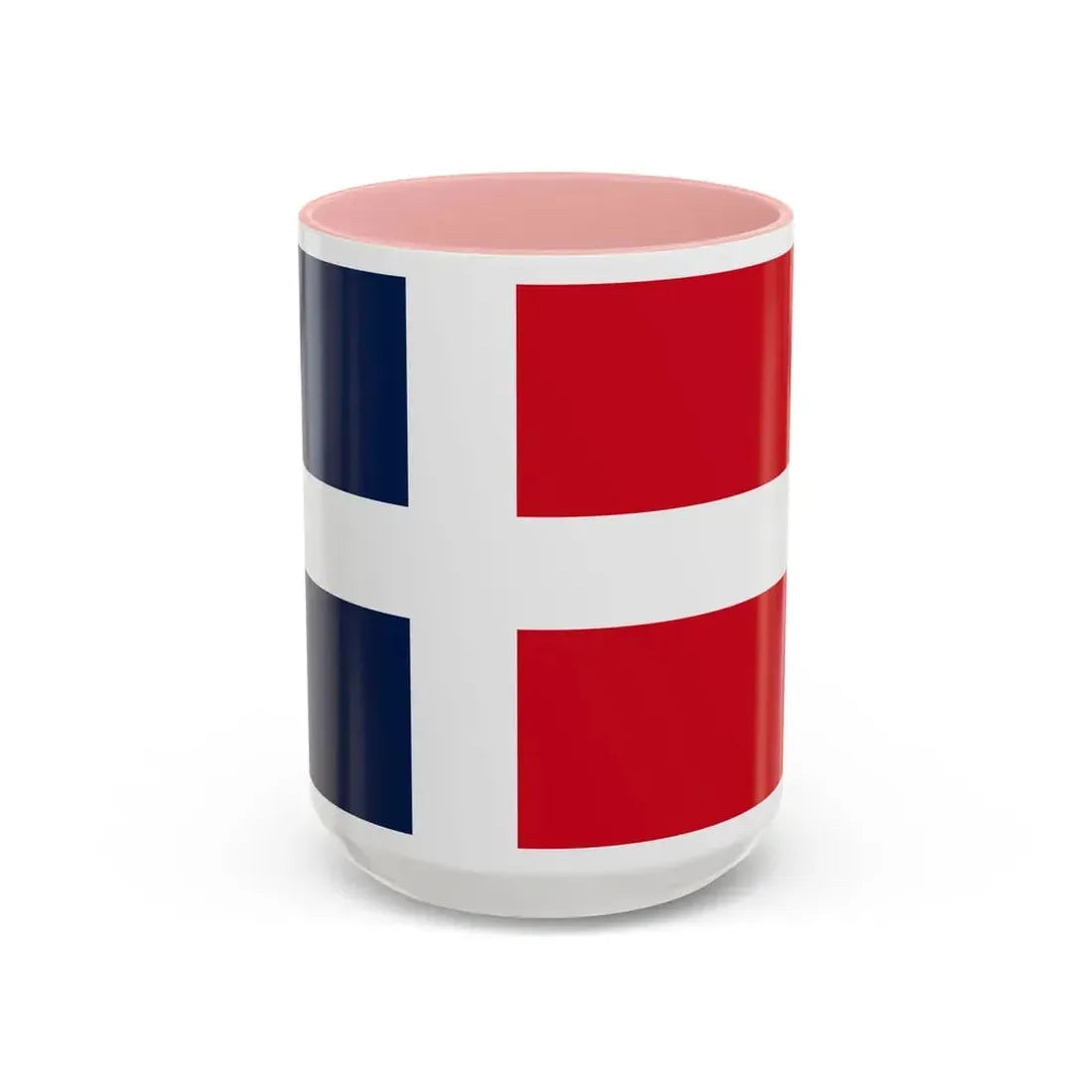 Flag of Saar Protectorate Germany - Accent Coffee Mug 15oz Pink - Go Mug Yourself