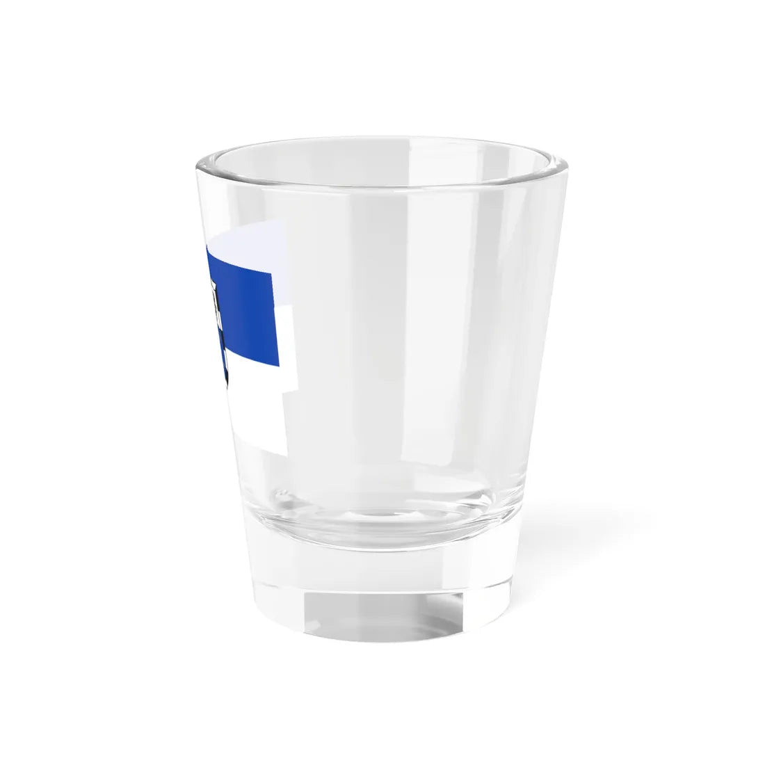 Flag of Saarbrücken (Germany) Shot Glass 1.5oz - Go Mug Yourself