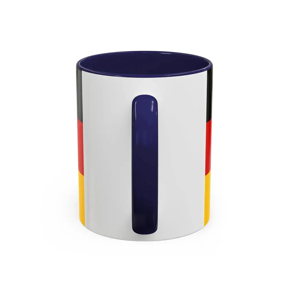 Flag of Saarland Germany - Accent Coffee Mug - Go Mug Yourself