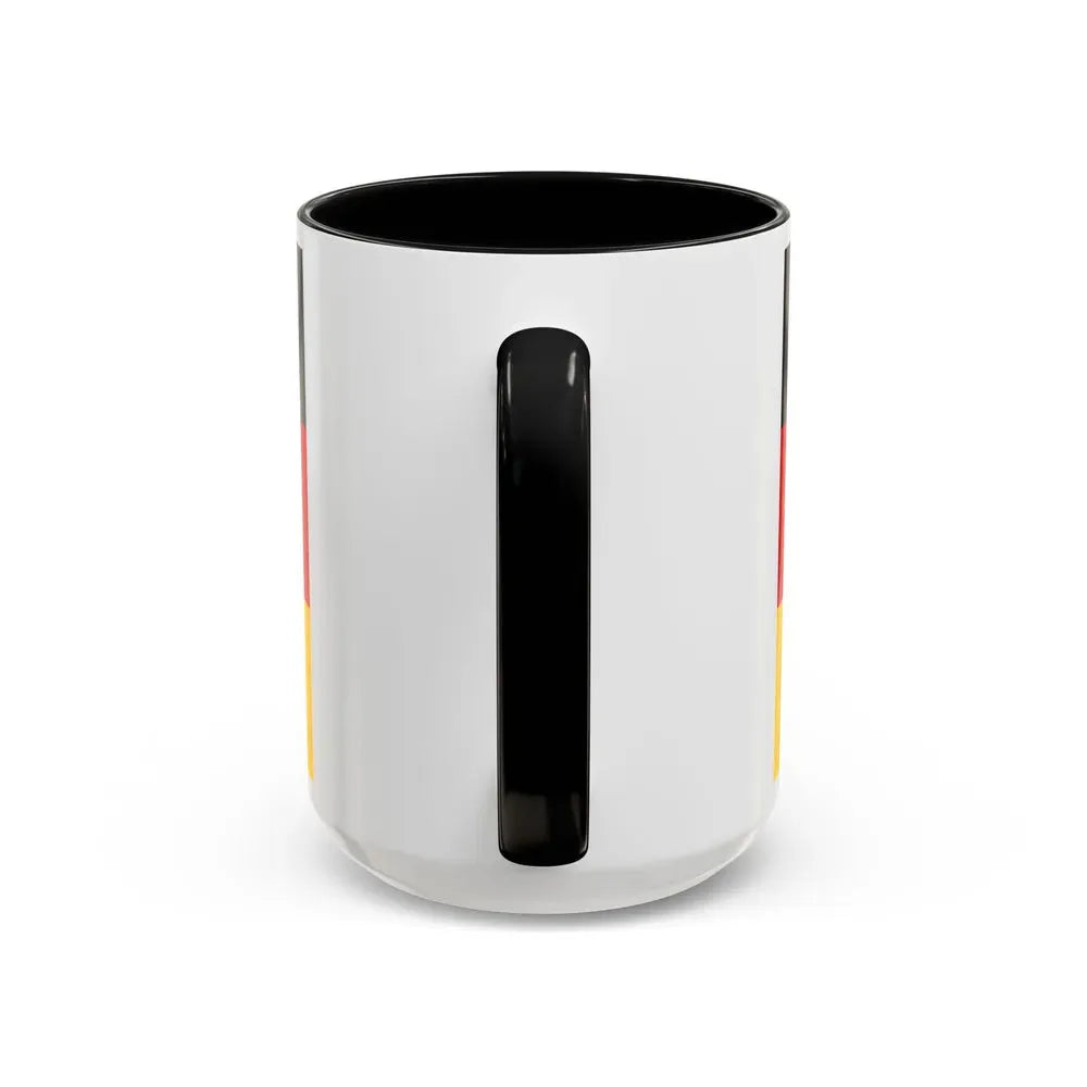 Flag of Saarland Germany - Accent Coffee Mug - Go Mug Yourself