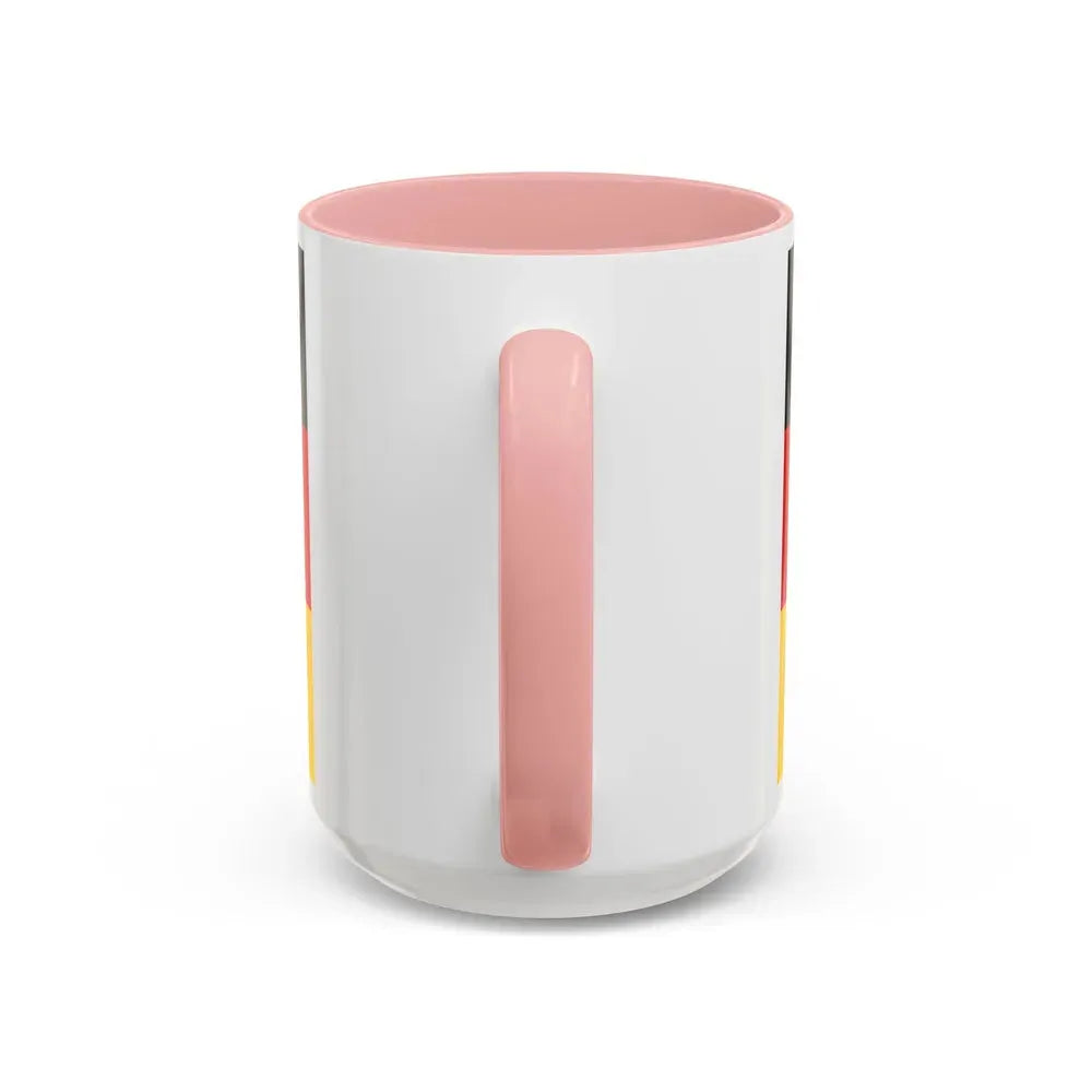 Flag of Saarland Germany - Accent Coffee Mug - Go Mug Yourself