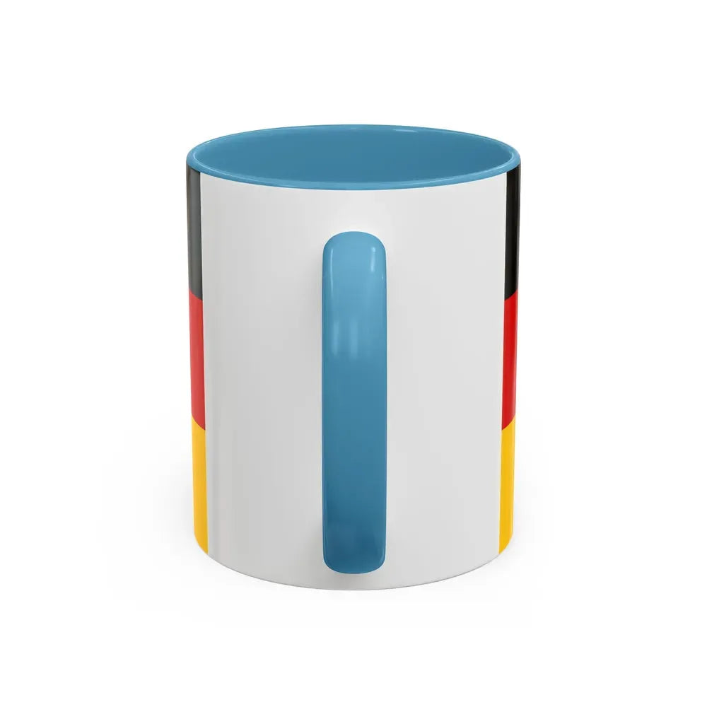 Flag of Saarland Germany - Accent Coffee Mug - Go Mug Yourself