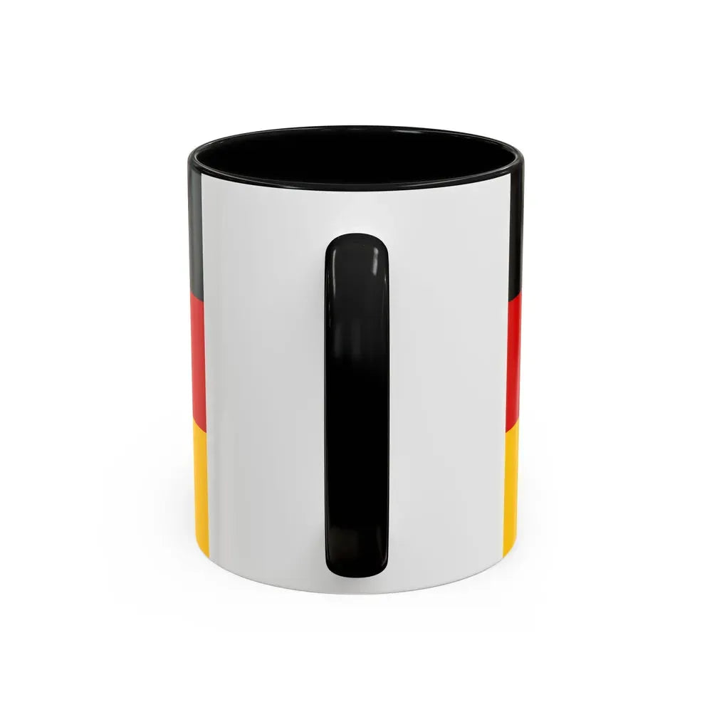 Flag of Saarlouis Germany - Accent Coffee Mug - Go Mug Yourself