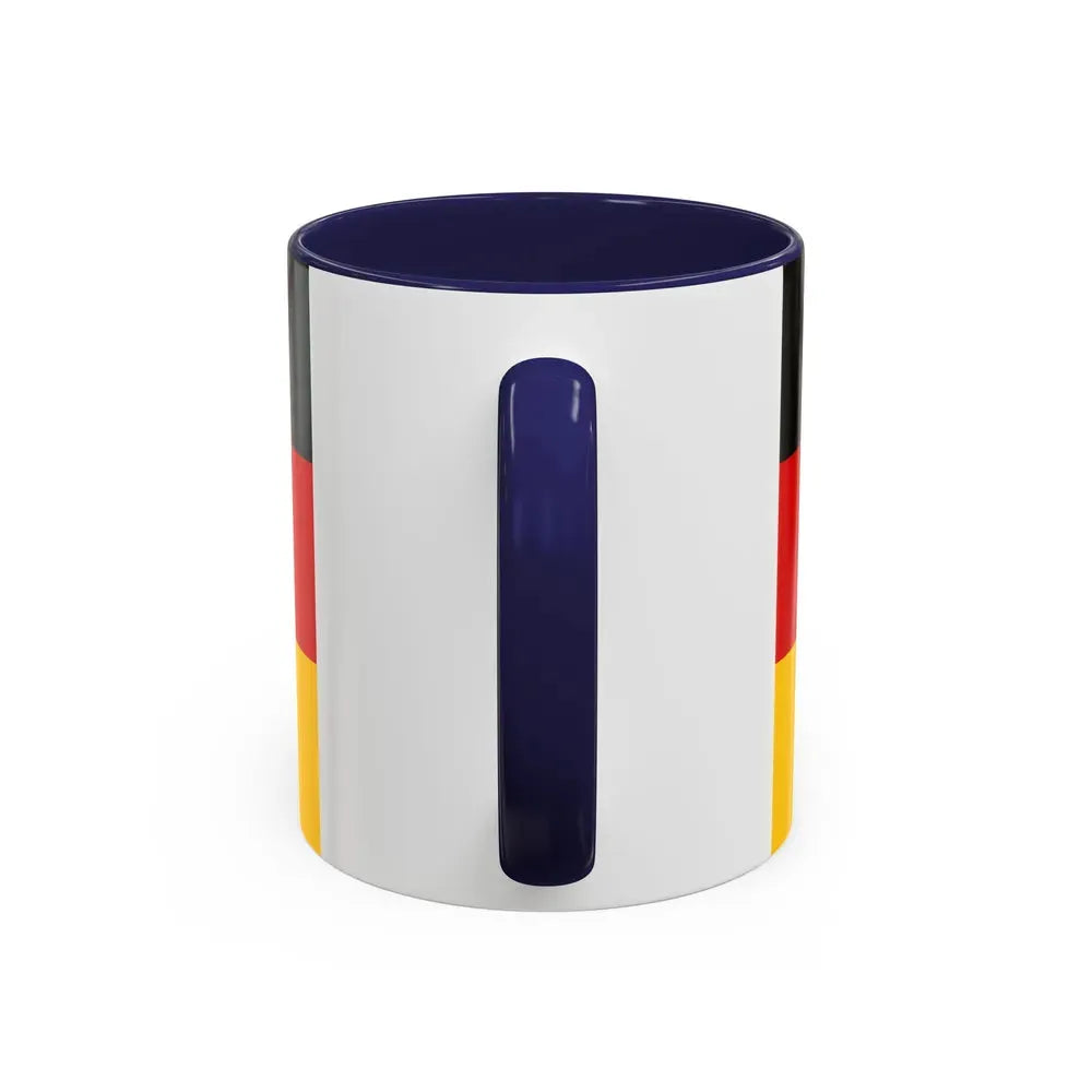 Flag of Saarlouis Germany - Accent Coffee Mug - Go Mug Yourself