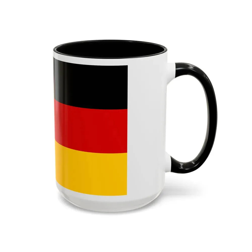 Flag of Saarlouis Germany - Accent Coffee Mug - Go Mug Yourself