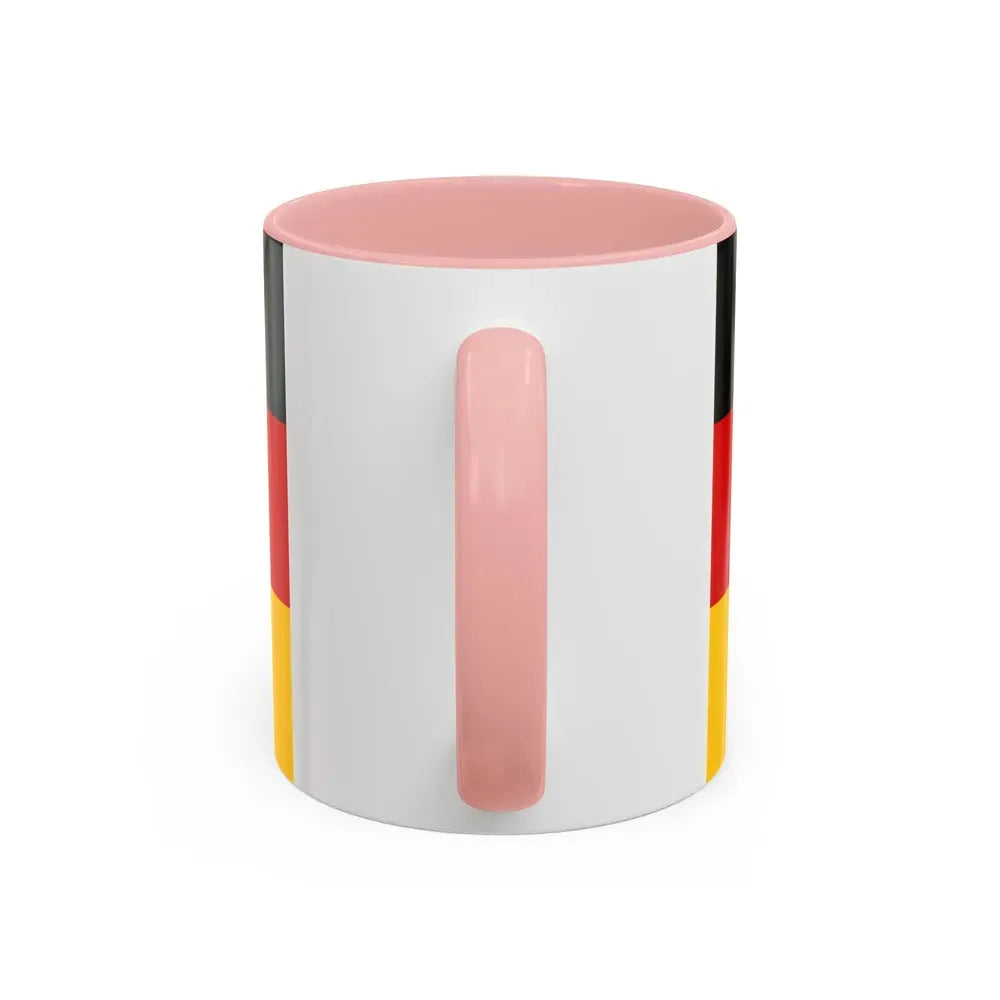 Flag of Saarlouis Germany - Accent Coffee Mug - Go Mug Yourself