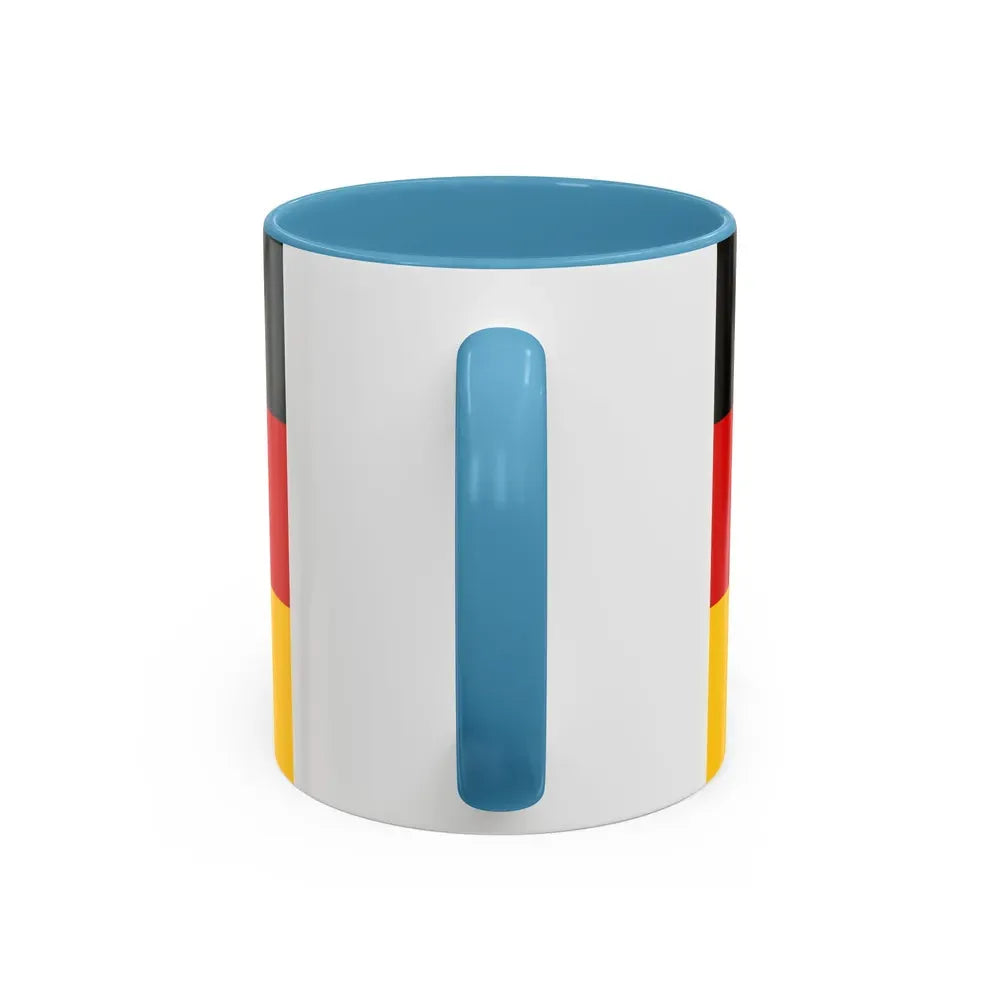 Flag of Saarlouis Germany - Accent Coffee Mug - Go Mug Yourself