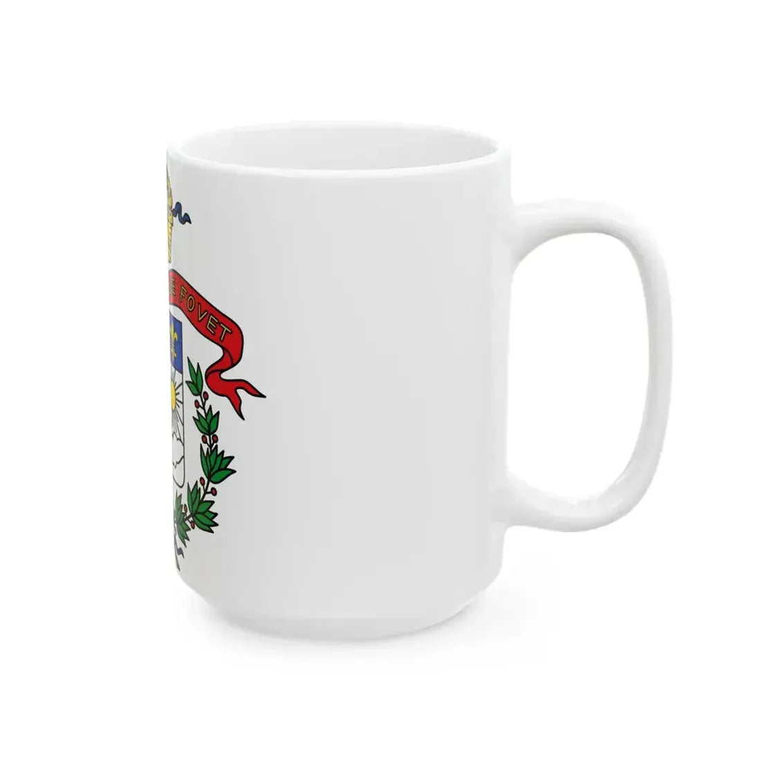 Flag of Saarlouis (Germany) White Coffee Mug - Go Mug Yourself