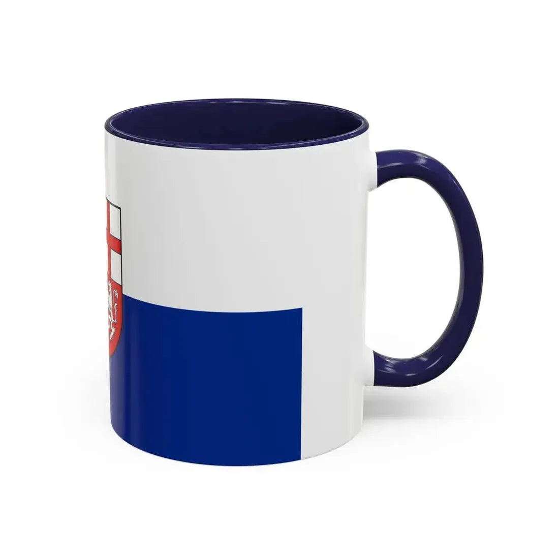 Flag of Saarpfalz Kreis Germany - Accent Coffee Mug - Go Mug Yourself