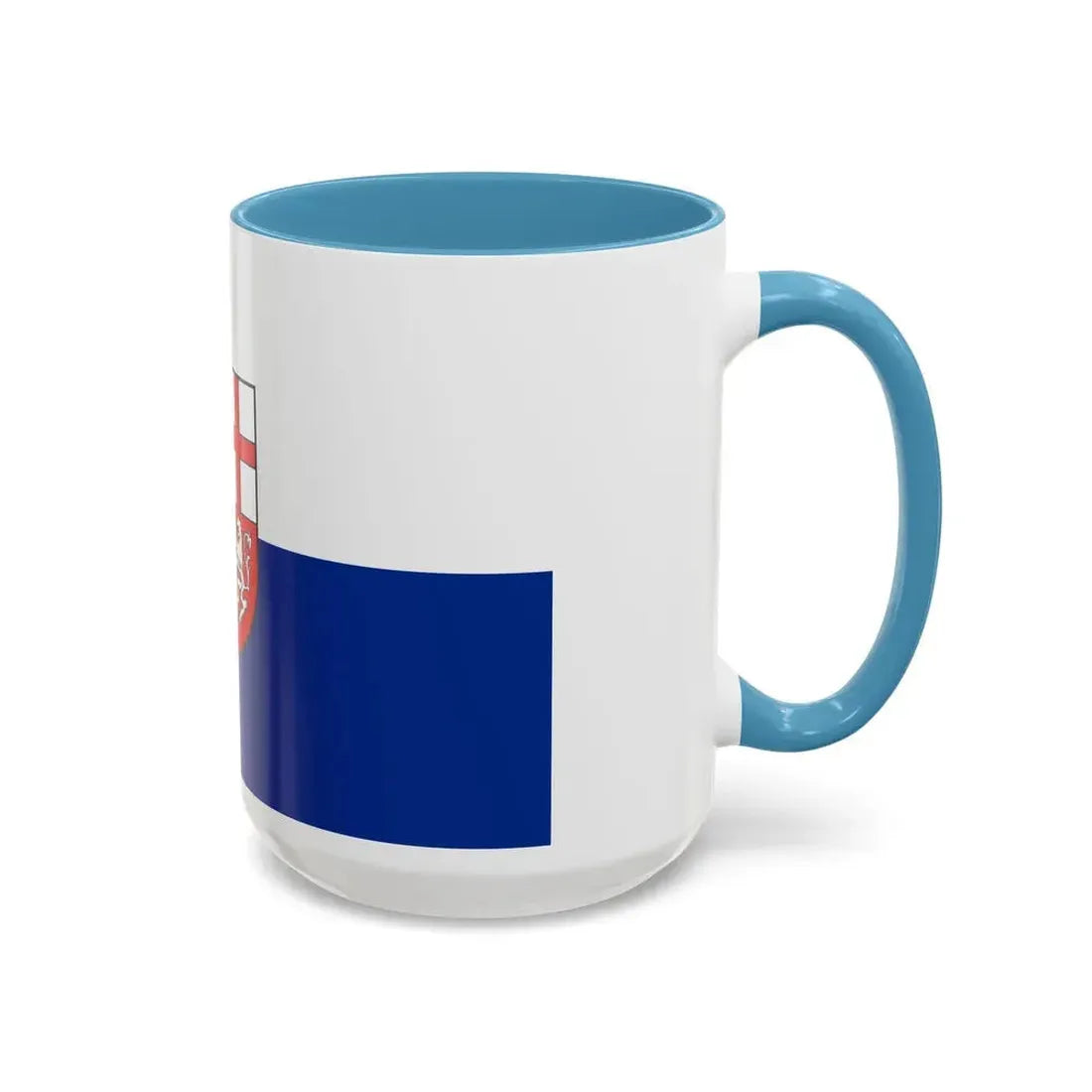 Flag of Saarpfalz Kreis Germany - Accent Coffee Mug - Go Mug Yourself