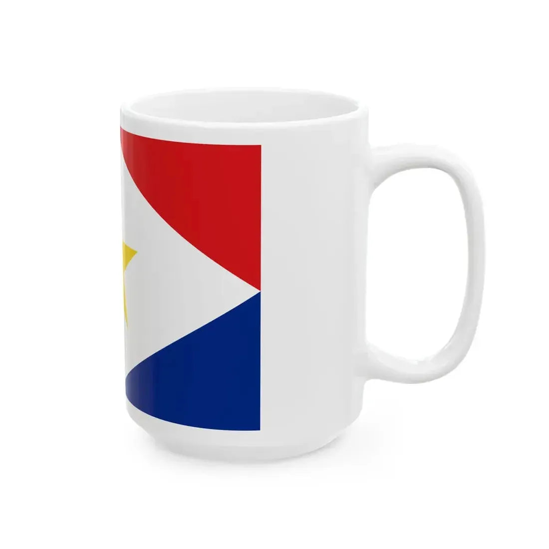 Flag of Saba (Netherlands) White Coffee Mug - Go Mug Yourself