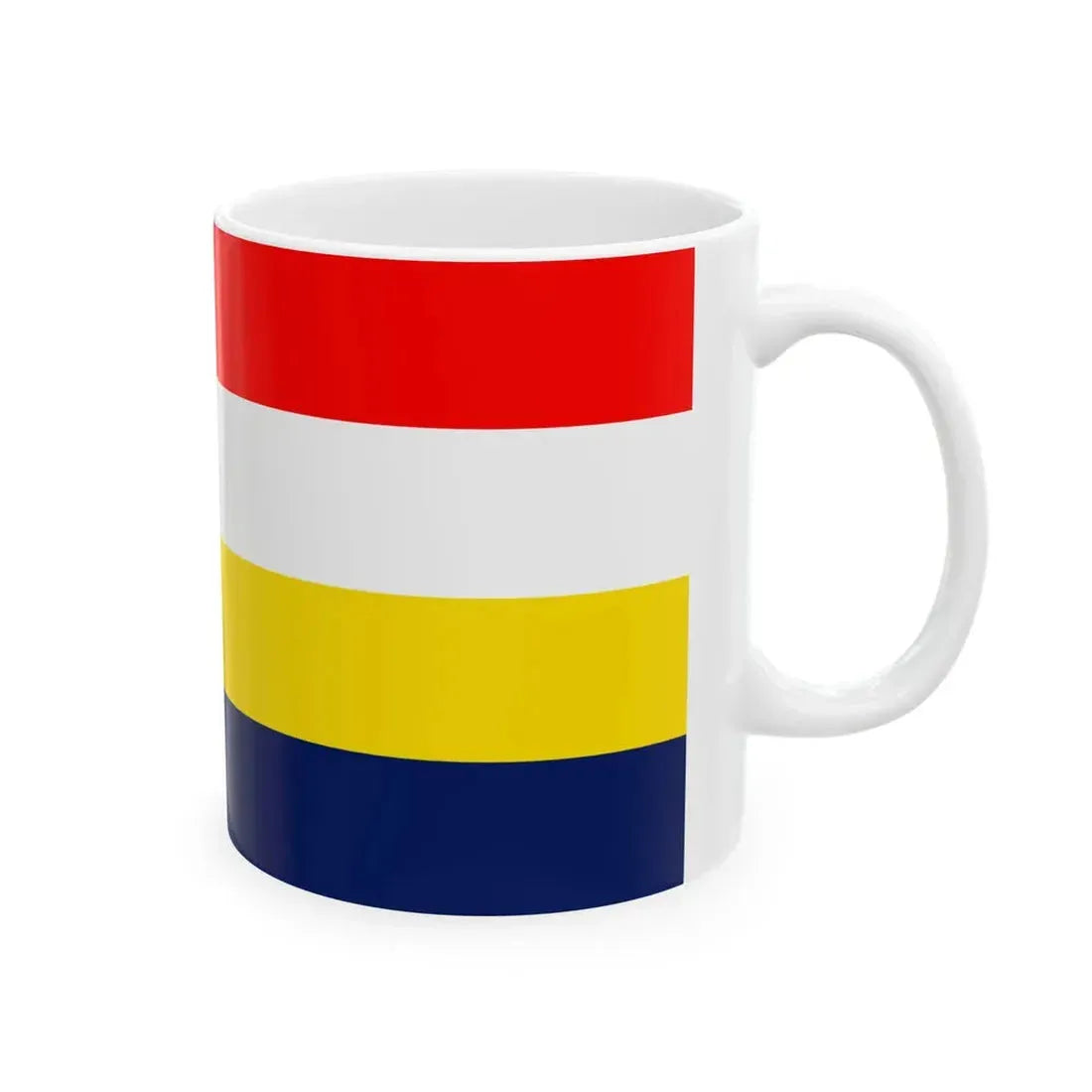 Flag of Sabah 1963-1982 (Malaysia) White Coffee Mug - Go Mug Yourself